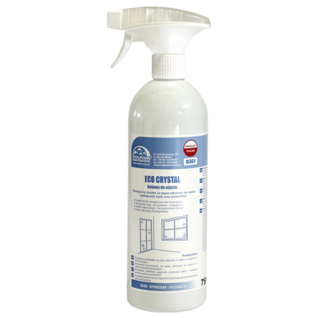 Crystal Eco do mycia szyb i przeszkleń, poj. 750 ml