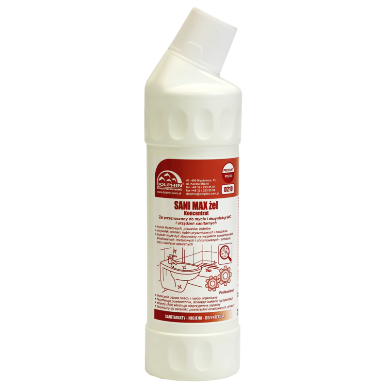 Sani Max żel do bieżącego mycia i dezynfekcji WC, poj. 750 ml