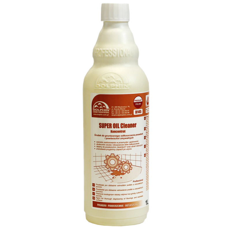 Super Oil do silnie zatłuszczonych powierzchni, poj. 1 l