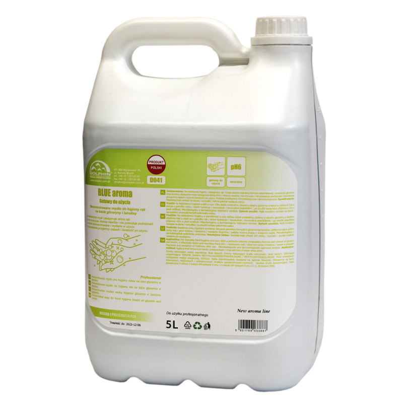 Mydło w płynie Blue Aroma, poj. 5 l