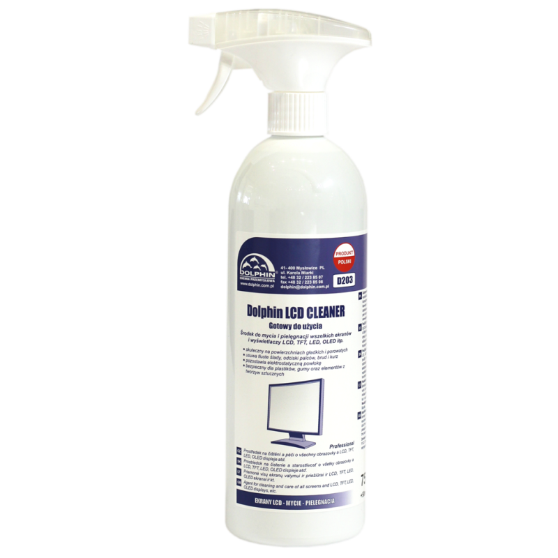 LCD Cleaner do ekranów i wyświetlaczy, poj. 750 ml LCD Cleaner do ekranów i wyświetlaczy, poj. 750 ml